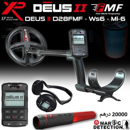 Pack XP DEUS II Pack 28FMFRCWS6 + Pinpointer MI-6